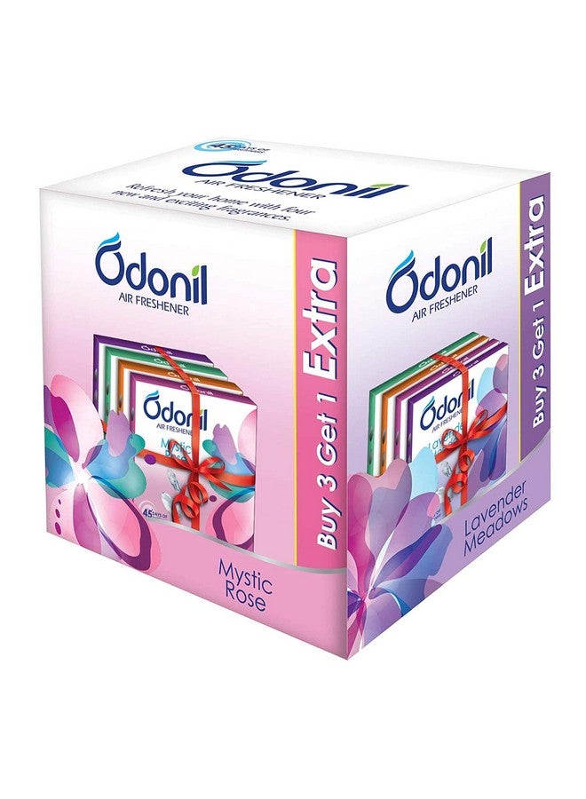 Odonil Air Freshner Blocks 50g Pack Of 8 ( Buy 6 Get 2 Free Assorted) - Image 1