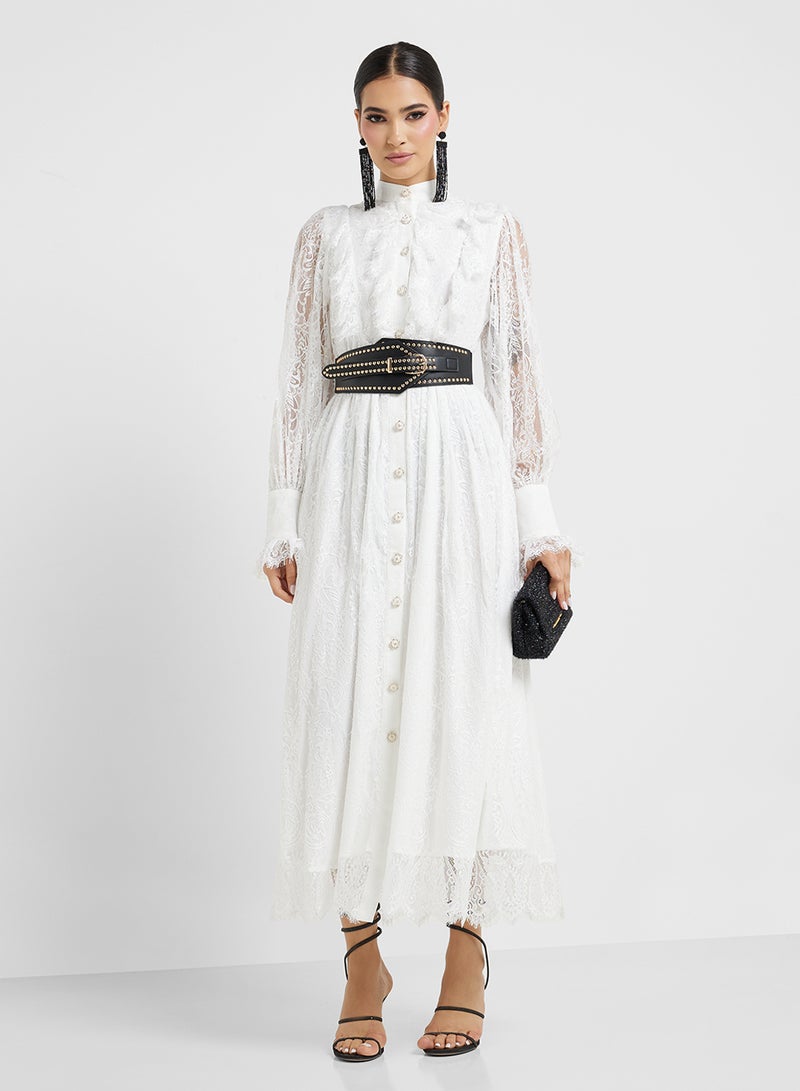 خزانة فستان مزين بالدانتيل - Image 1