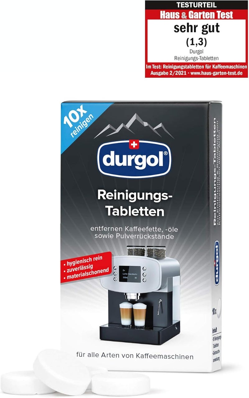 Durgol Cleaning Tablets 16 g Long term heavy use compatible - Image 1