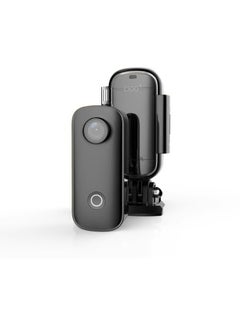 Generic C100 Mini Camera, 4K Waterproof Sports Video Camera, Lightweight WIFI Wireless Mini Body Camera, Compact And Portable Sports Action Camera, (1pc, C100 Black, 4K)  - Image 1