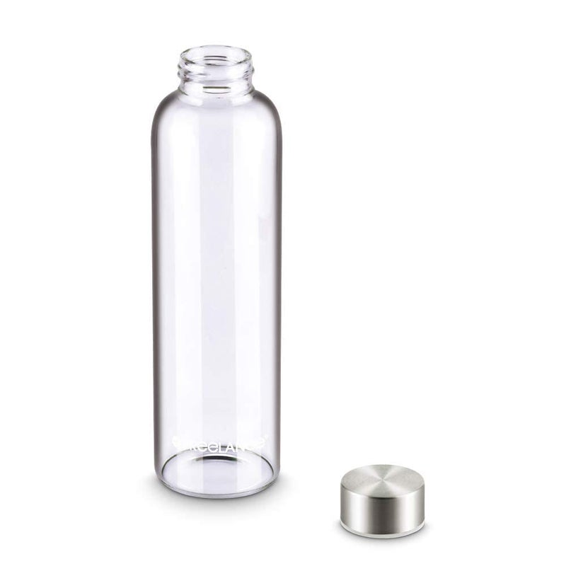 Clyde Glass Water Bottle With Cover 750ml Set of 1 Multicolour - Image 2
