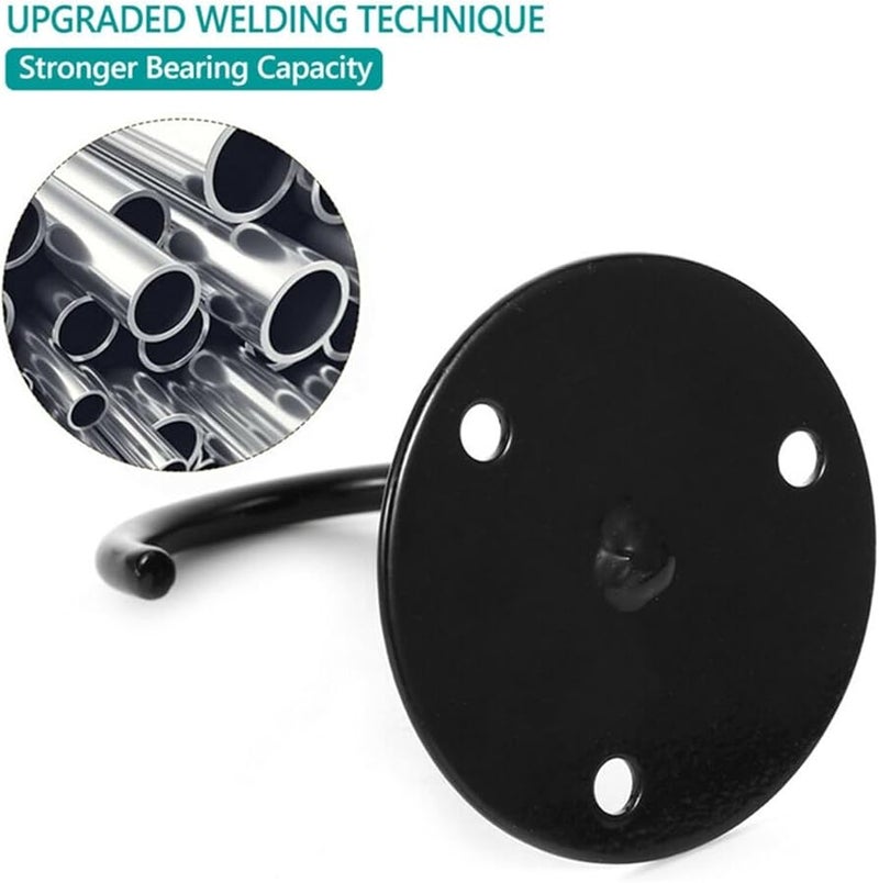 Gold Ceiling Hooks 6 Pack Wall Mount Hangers For Plants Baskets Kitchen Hardware 55mm - Image 5