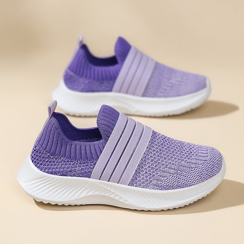 Children'S Shoes Summer Single Mesh Breathable Children'S Sneaker Explosions Flying Mesh Surface Slip-On Casual Shoes For Boys And Girls - Image 3