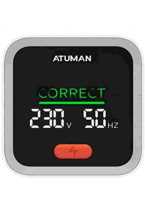 Smart Socket Tester ST2 Compact Low Energy Consumption High Sensitivity for Electrical Socket Wires Verification Wide Voltage Range Convenient to Use UK Plug