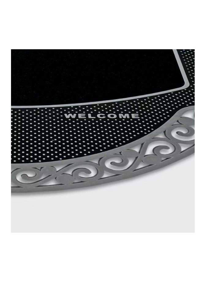 Generic partment Door Mat 45cm x 70cm - Model 4G - For Aesthetic Appearance and Effective Floor Cleaning (Silver)  - Image 3