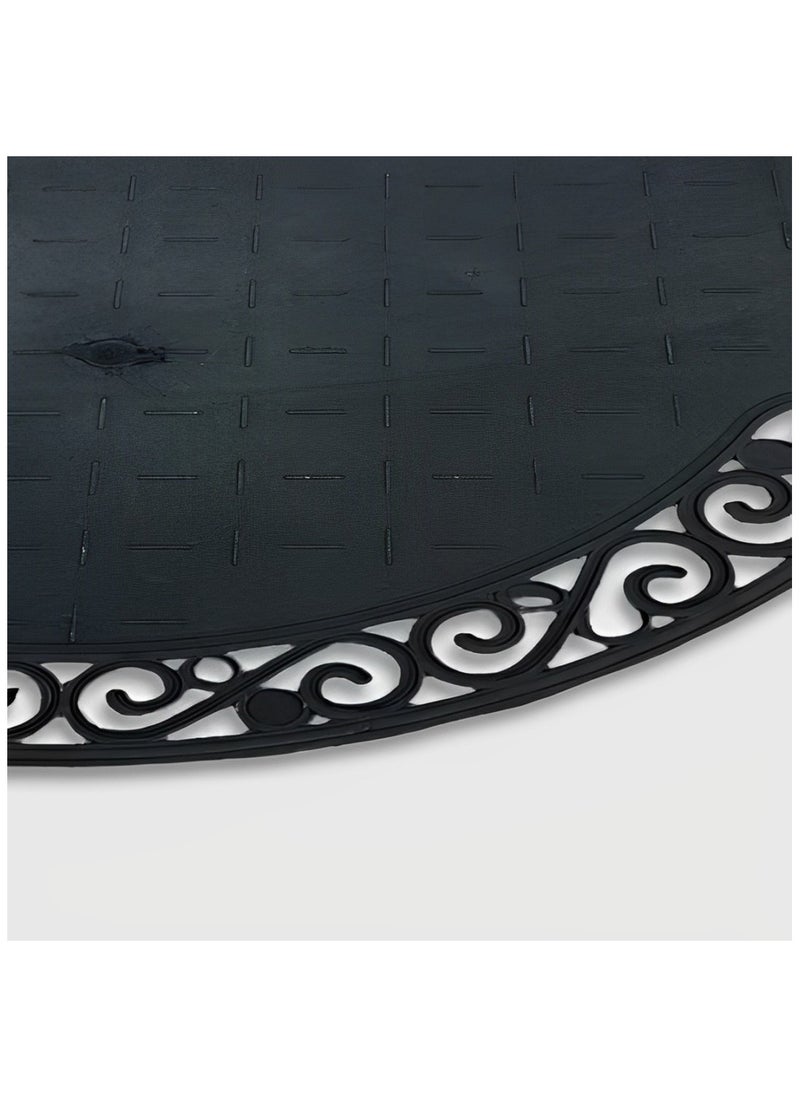 Generic partment Door Mat 45cm x 70cm - Model 4G - For Aesthetic Appearance and Effective Floor Cleaning (Silver)  - Image 5
