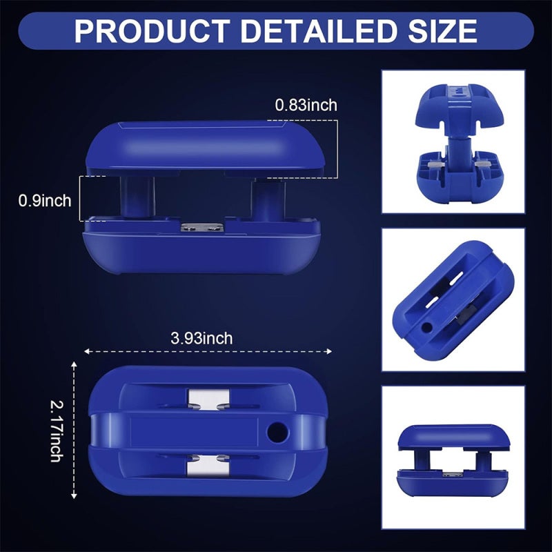 Edge Banding Trimmer Tool: Red, Sharp Tungsten Carbide Blade, Easy To Use - Time Saving, Bidirectional Trimming for Home Workshop, DIY Wood Projects - Image 3