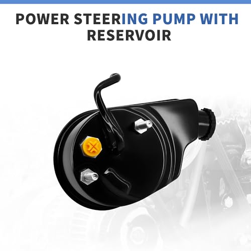 RABROPAR Power Steering Pump with Reservoir Compatible with 1997-2002 Chevy, GMC, Cadillac Compatible with Escalade, Tahoe, Suburban, Yukon XL - Image 3
