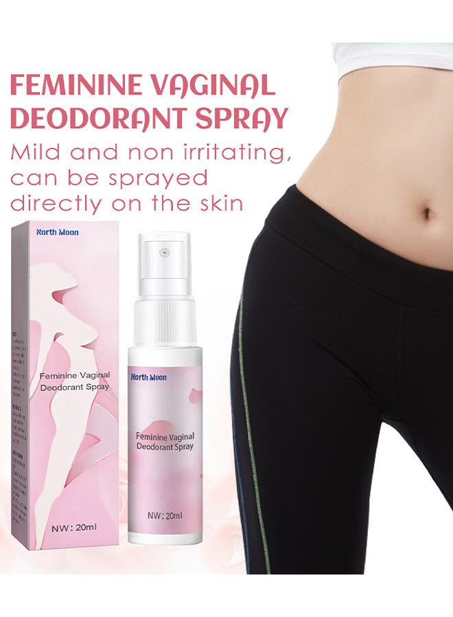 Feminine Vaginal Deodorant Spray, Female Private Parts Antipruritic Spray To Remove Itching Peculiar Smell Dermatitis, Women Vaginal Health Itch Odor Eliminator Moisturizing Hygiene Spray
