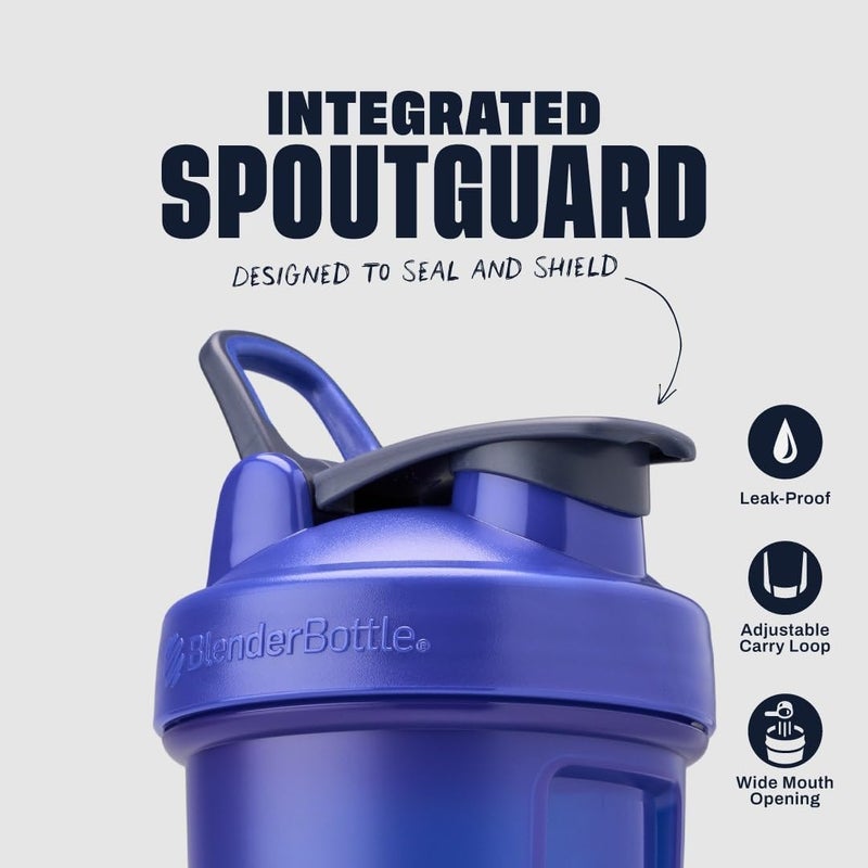 BlenderBottle Classic V2 Shaker Bottle Perfect for Protein Shakes and Pre Workout - Image 2
