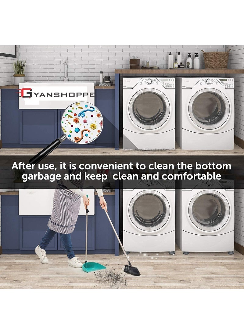 GYANSHOPPE GYANSHOPPE Washer Dryer Anti Vibration Pads with Suction Cup Feet Fridge Washing Machine Leveling Feet Anti Walk Pads Shock Absorber Furniture Lifting Base 4Pcs  - Image 4