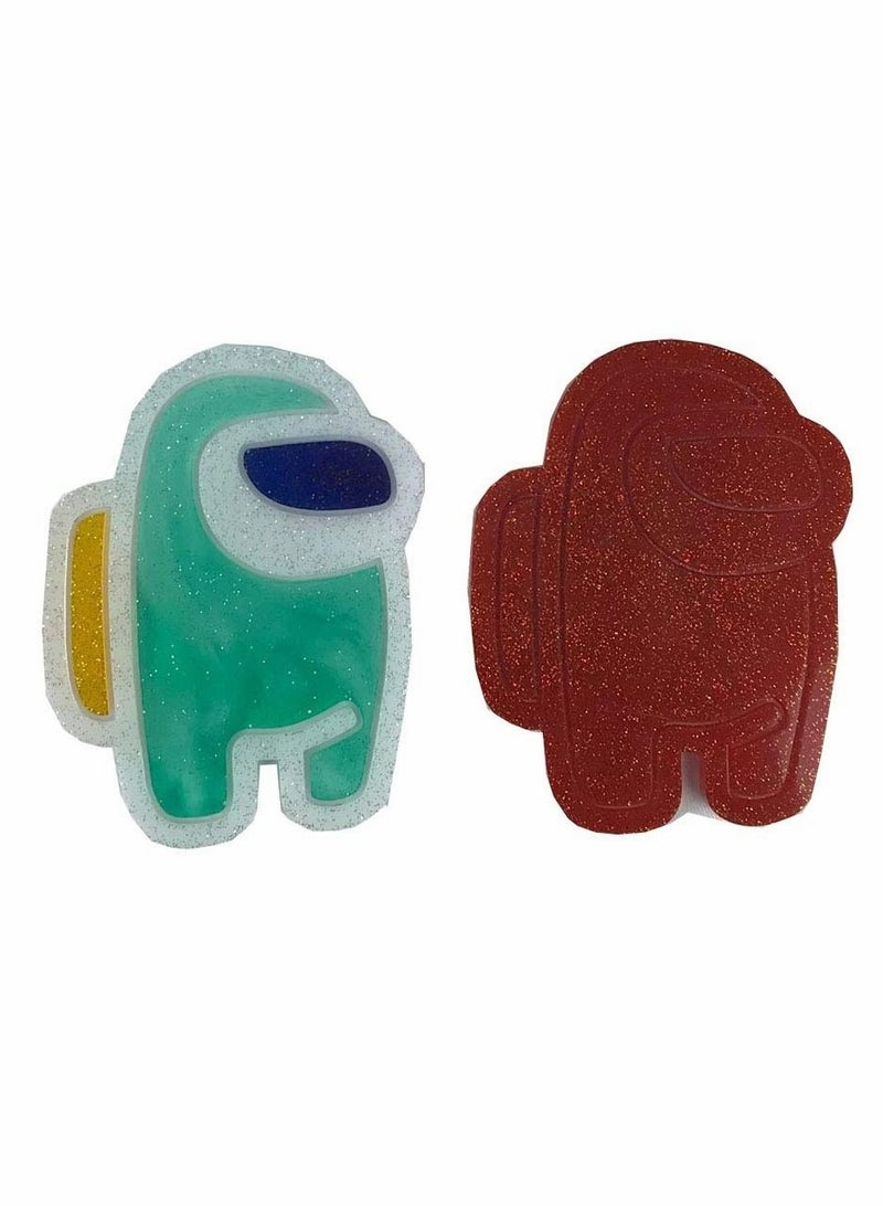 KASTWAVE Among Game Us Keychian Silicone Molds Making Casting Molds for DIY Jewelry Craft - Image 3