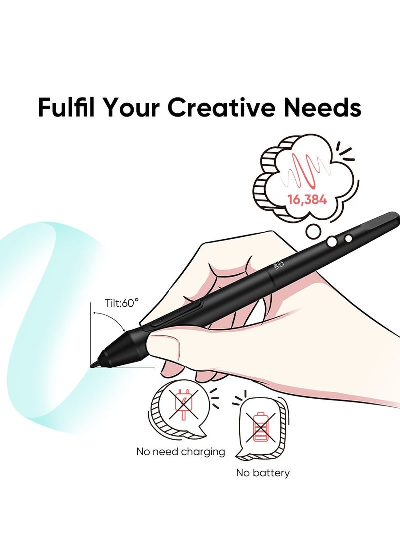 XP-PEN جهاز لوحي للرسومات XPPen Deco Mini7 V2، مقاس 7*4.3 بوصة، مزود بـ 8 مفاتيح، متوافق مع أنظمة Android وWindows وMac، للتعليم عبر الإنترنت - Image 3