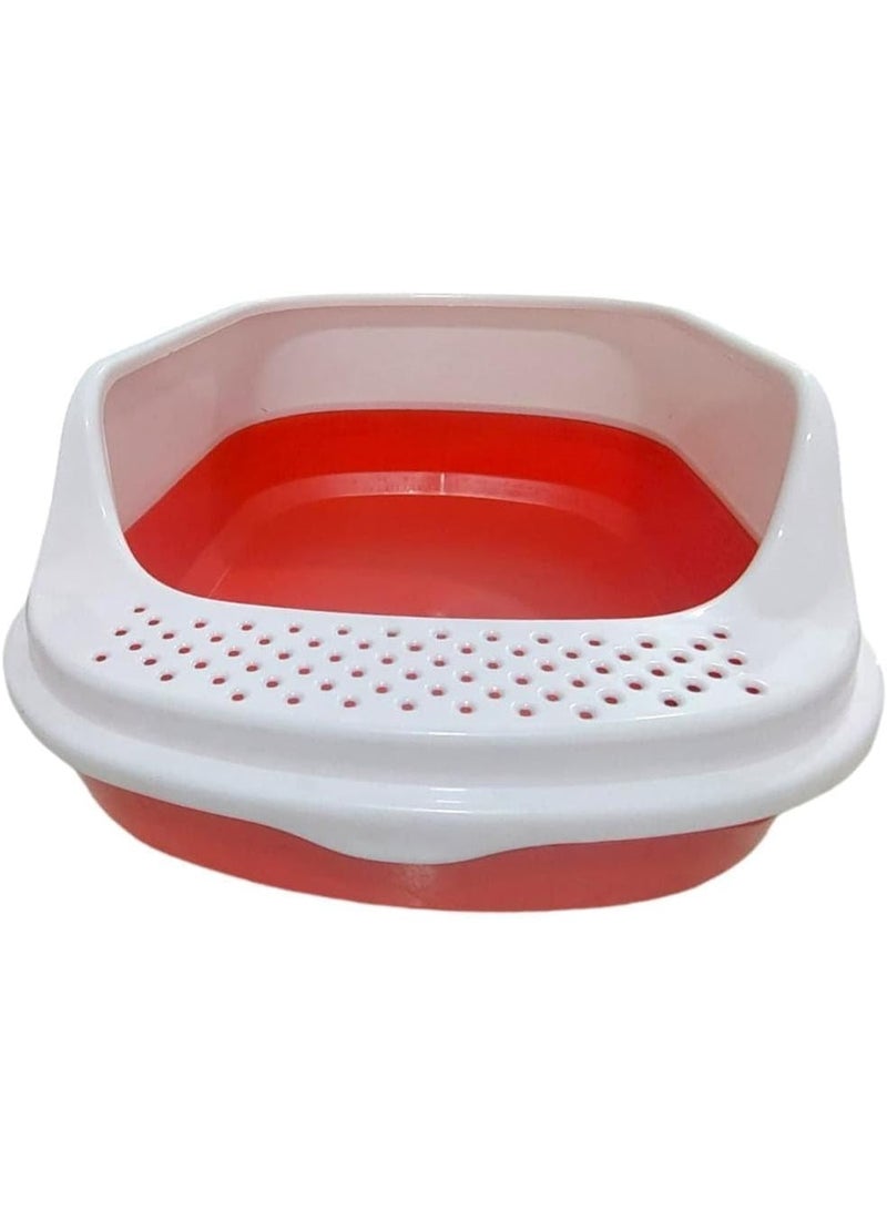 Generic Premium Large Cat Litter Box with Scoop – Easy to Clean, Spacious Design – Multiple Colors – Durable Plastic Cat Toilet for Hygiene & Odor Control - Image 2