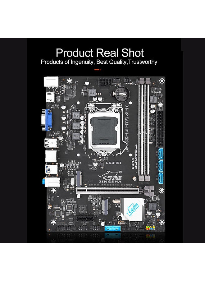 JINGSHA - JINGSHA LGA 1151 معالجات وحدة المعالجة المركزية Intel Socket LGA1151 اللوحة الأم المكتبية 2*DDR4 حتى 32 جيجابايت 1*PCIE3.0 x16 فتحة اللوحة الأم للألعاب المكتبية المنزلية - Image 1
