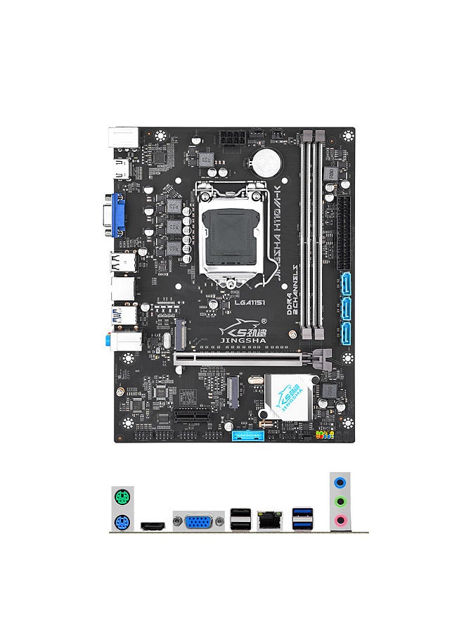 JINGSHA - JINGSHA LGA 1151 معالجات وحدة المعالجة المركزية Intel Socket LGA1151 اللوحة الأم المكتبية 2*DDR4 حتى 32 جيجابايت 1*PCIE3.0 x16 فتحة اللوحة الأم للألعاب المكتبية المنزلية - Image 1
