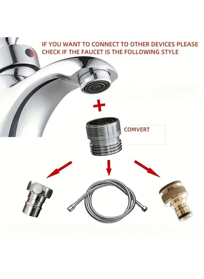 6PC Combination Set G 1 2 Inch Male Thread Faucet Adapter Brass Multi Functional Universal - Image 4