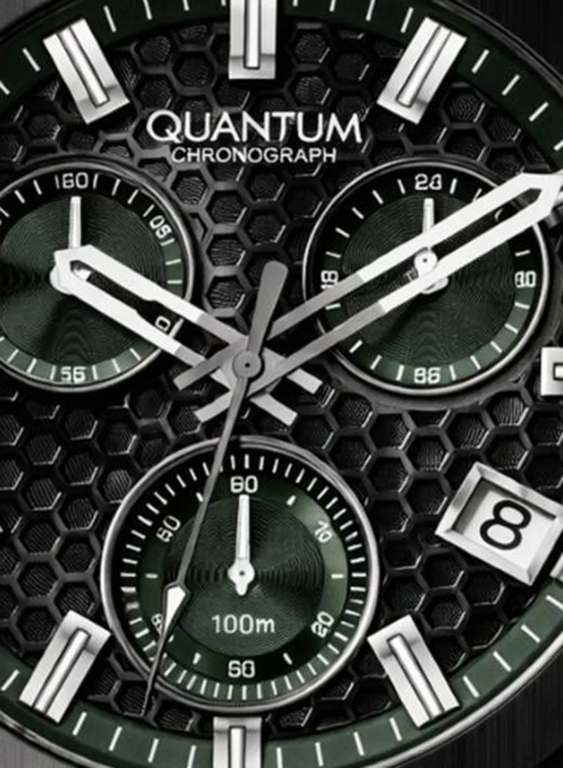 Quantum Men's Silicone Analog Watch HNG1230.355 - 44 mm