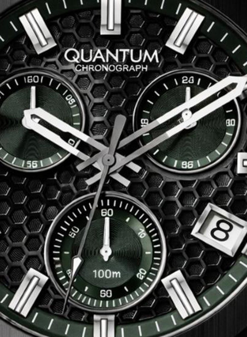 Quantum Men's Silicone Analog Watch HNG1230.355 - 44 mm - Image 2