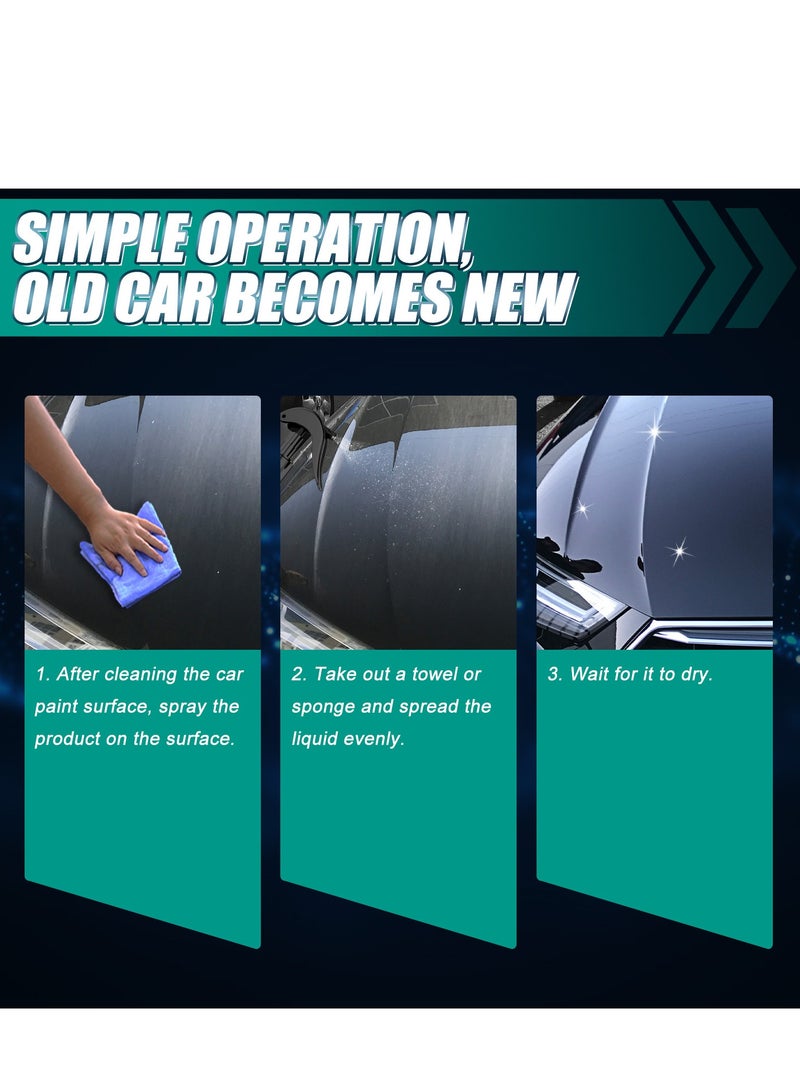 Jaysuing Automotive Coating Spray Car Maintenance Glazing Anti-dust Anti-fouling Liquid Glass Sealing Glaze Coating Agent 120ml - Image 5