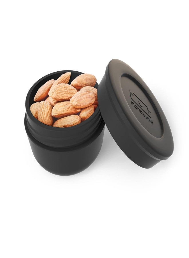 monbento - MB Temple M black Onyx bento box sauce cup - Leak-proof and reusable lunch box sauce container - Suitable for MB Original & MB Square bento boxes… - Image 3