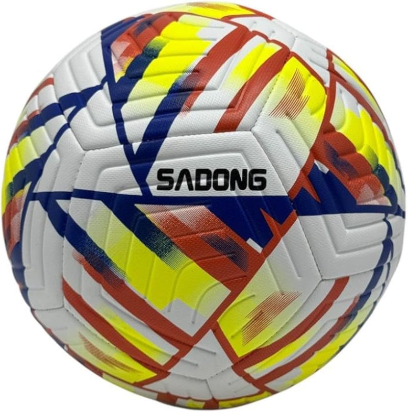 Field Soccer Ball Size 5 Perfect for Matches and Training - Indoor and Outdoor Soccer Training Ball for Soccer Players, Youth Football Fans and Training Competitions, Universal Ball