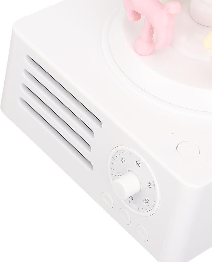 يوسو مكبر صوت بلوتوث دوار على شكل حصان مع تشغيل AUX وصوت ستيريو 360 درجة - Image 3