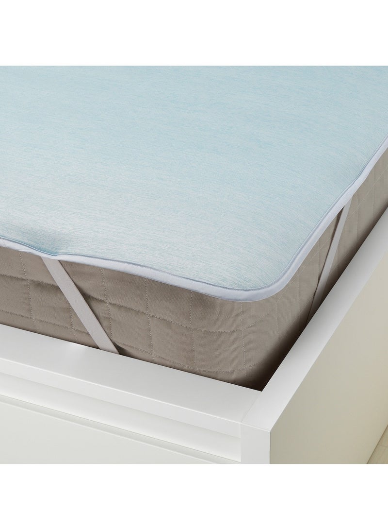 Harginst Mattress Protector Light Blue  160X200 Cm - Image 2