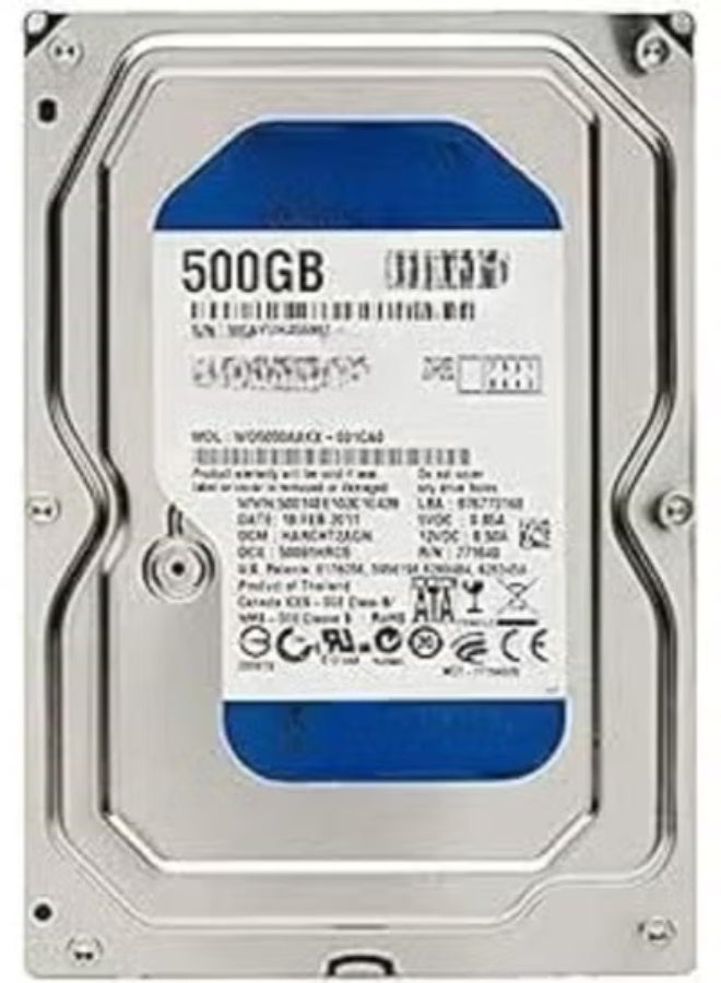 500GB Internal PC Hard Disk – High Performance & Reliable Storage