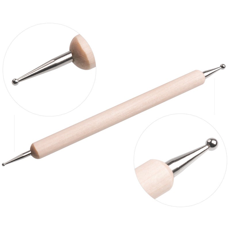 Petutu 10PCS Dotting Tools Set for Nail Art Embossing Stylus for Painting - Image 5