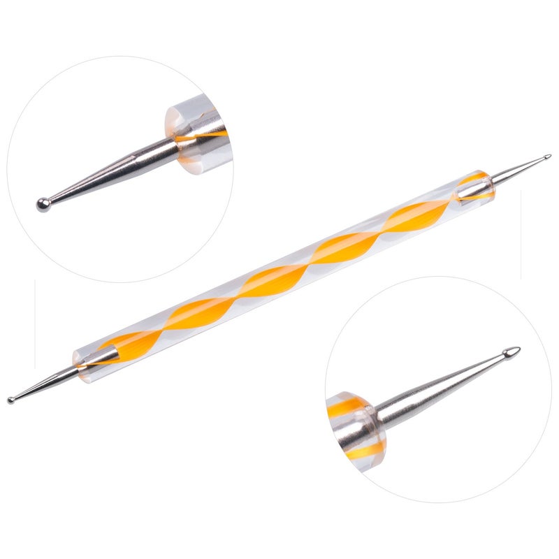 Petutu 10PCS Dotting Tools Set for Nail Art Embossing Stylus for Painting - Image 4