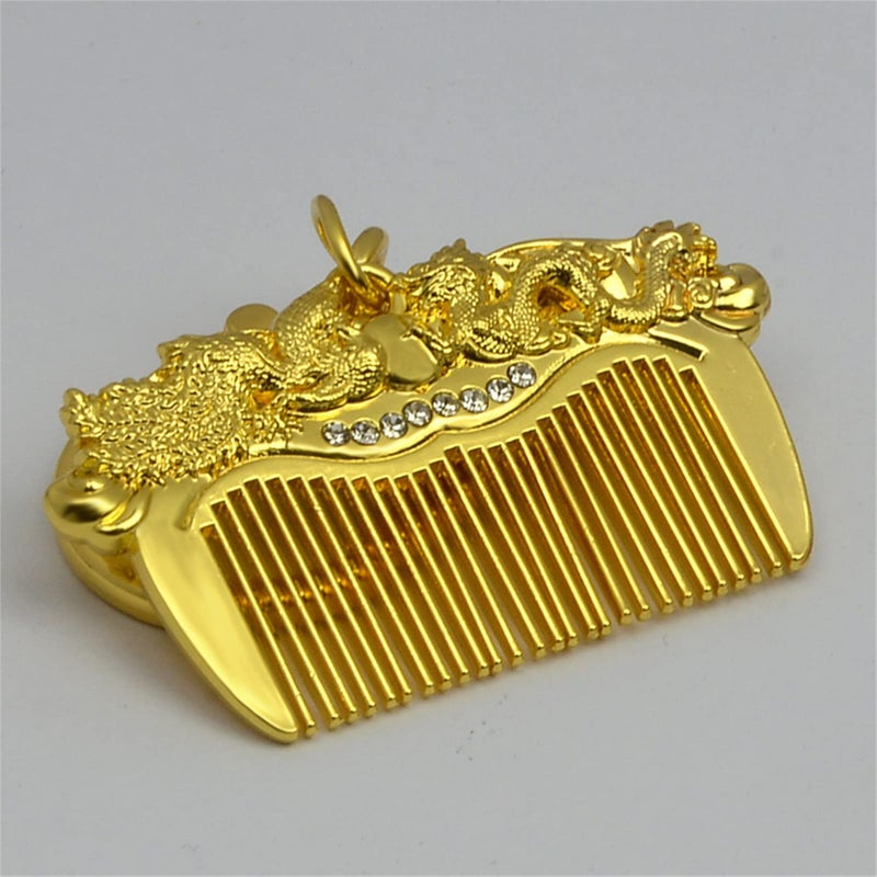 Fengshuibringluck Feng Shui Dragon and Phoenix Gift For Married Couple Happy Marriage Comb Amulet - Image 4