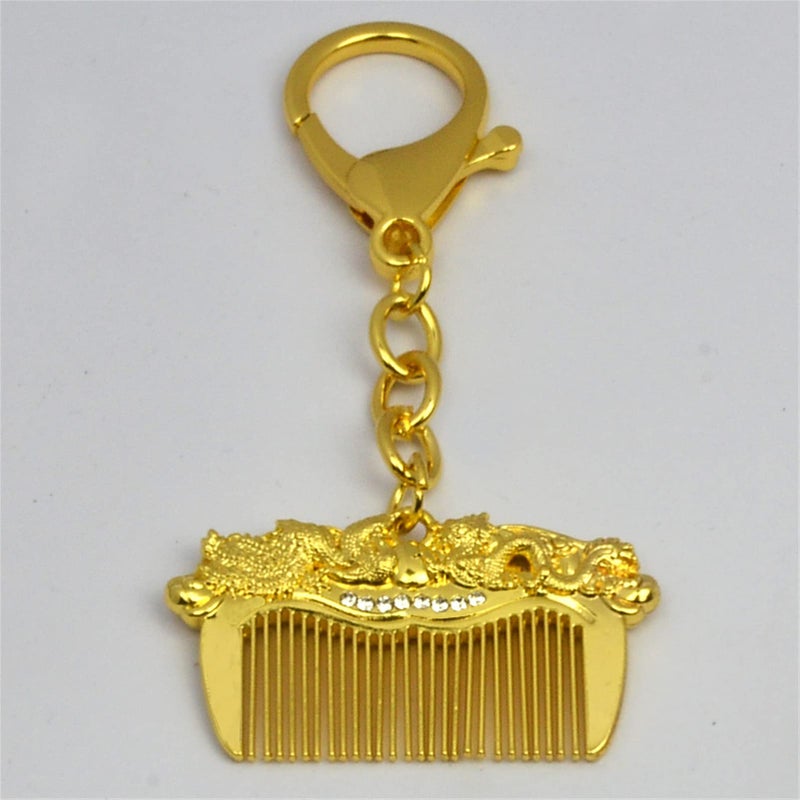 Fengshuibringluck Feng Shui Dragon and Phoenix Gift For Married Couple Happy Marriage Comb Amulet - Image 3