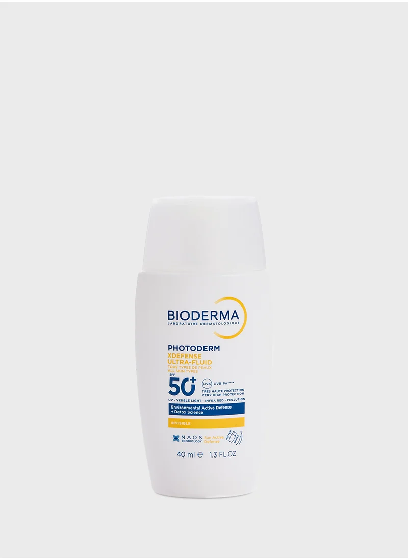 بيوديرما Photoderm Xdefense Ultra fluid SPF50+ INV Neutre F40ml