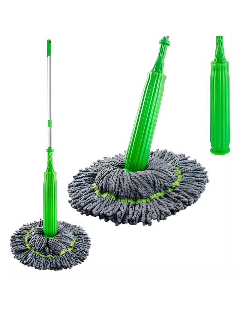 Moppers for Cleaning Floor 2 in 1 Dehydrated Self-Wringing Mop || 360 Rotatable Wet and Dry Mop for Home Cleaning Floor || Mops Stick for for Bathroom/Offfice/Home/Outdoor - Image 2