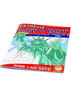 Mindware Extreme Dot to Dot Around The USA Puzzle  - Image 1