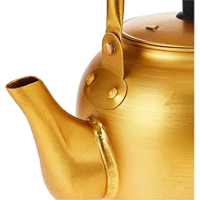 rayihni Saqoware Aluminium Kettle Pot 6L Yellow - Image 4