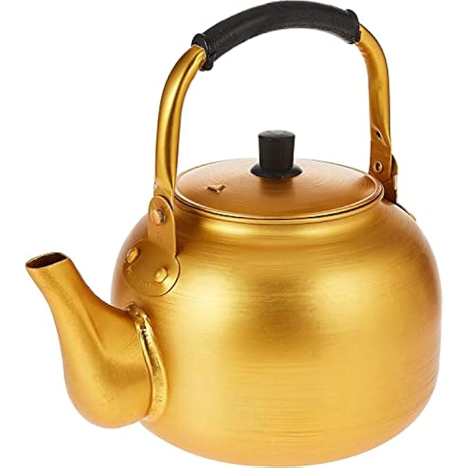 rayihni Saqoware Aluminium Kettle Pot 6L Yellow - Image 1