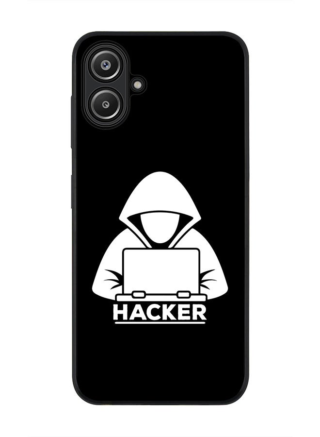 Stylizedd غطاء لهاتف سامسونج جالاكسي A06، حماية كاميرا نحيفة، غطاء هاتف مضاد للصدمات - هاكر - Image 1