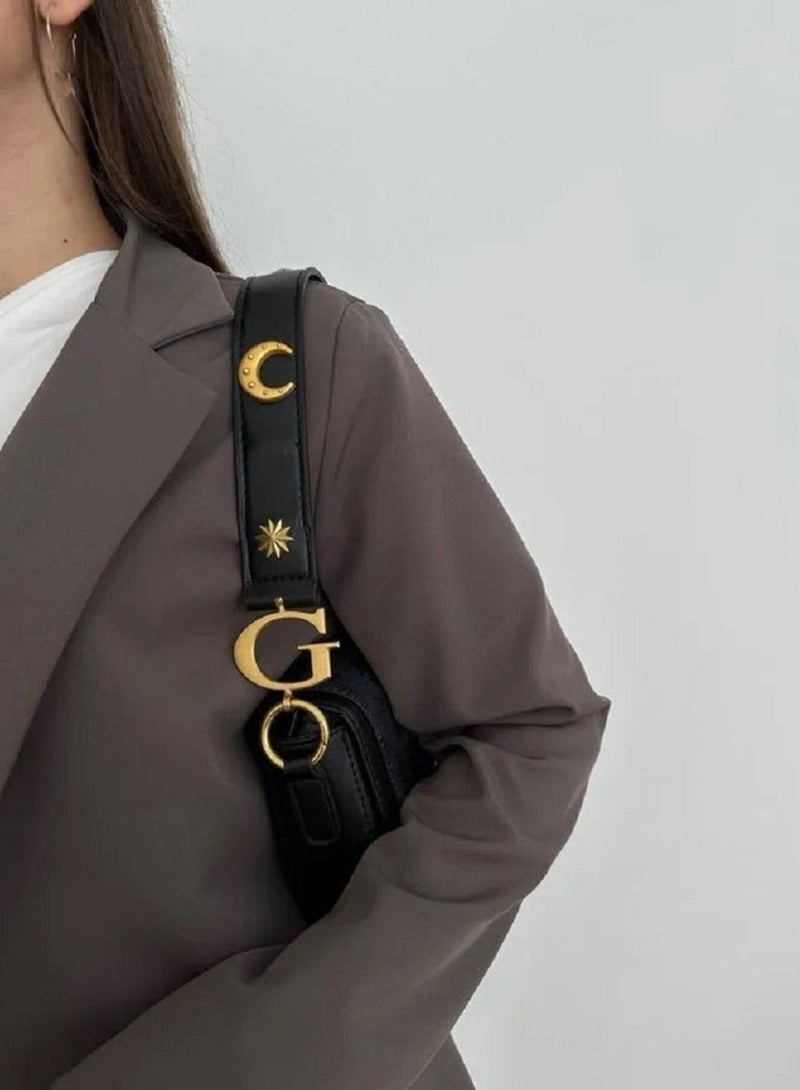 جس حقيبة كتف صغيرة من GUESS بطبعة مونوغرام 4G - Image 3