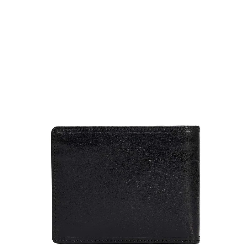 Da Milano black Black Bifold Leather Mens Wallet for Men | Best Price UAE