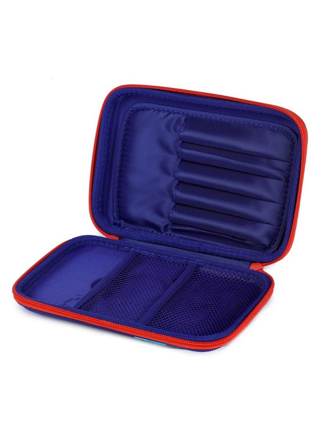 webby dinosaur stylish geometry box with zip- Multi color - Image 3