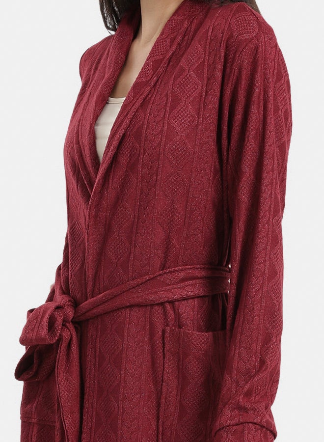 Carina Self-Pattern Relaxed Robe - Image 5