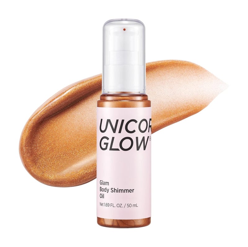 UNICORN GLOW GLAM BODY SHIMMER OIL 01 BILLION