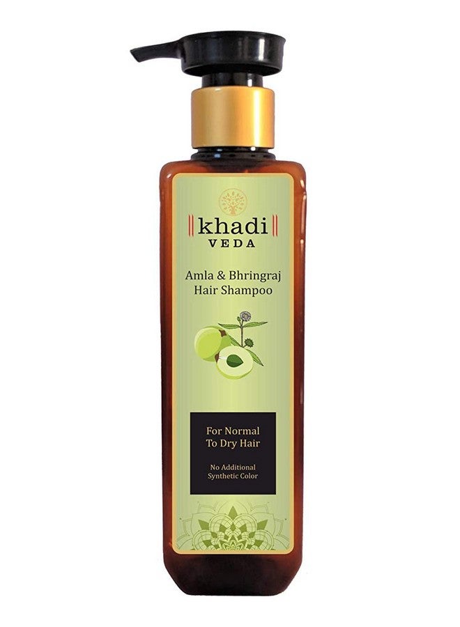 khadi veda Shampoo Amla Bhringraj For Oily Hair - 200 Ml. - Image 1