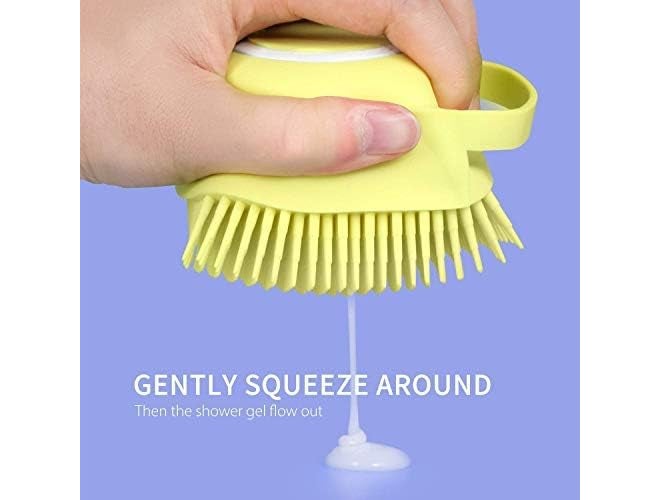 McFarlane Silicone Body Back Scrubber, Double Side Bathing Brush for Skin Deep Cleaning Massage, Dead Skin Removal Exfoliating Belt for Shower, Body Brush for Bathing - Image 3