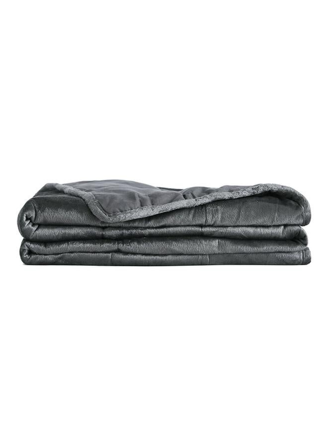 Premium Ultra Plush Weighted Blanket Grey 122 X 187Cm Av-Mmf12-Gry  - Image 3