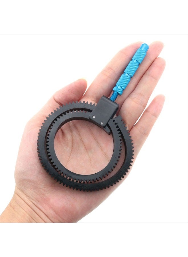 CZQC Follow Focus Zoom Lever 2PCS Adjustable Manual Flexible Focus Gear Ring Belt and Handle for DSLR Camera Zoom Lens  - Image 5
