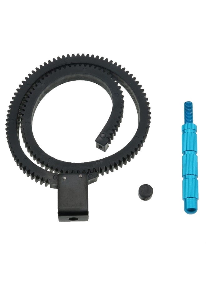 CZQC Follow Focus Zoom Lever 2PCS Adjustable Manual Flexible Focus Gear Ring Belt and Handle for DSLR Camera Zoom Lens  - Image 4