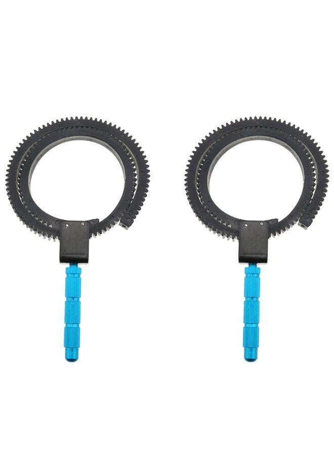 CZQC Follow Focus Zoom Lever 2PCS Adjustable Manual Flexible Focus Gear Ring Belt and Handle for DSLR Camera Zoom Lens  - Image 1